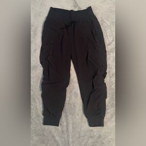 Athleta Black Ruched Joggers - Size 2P